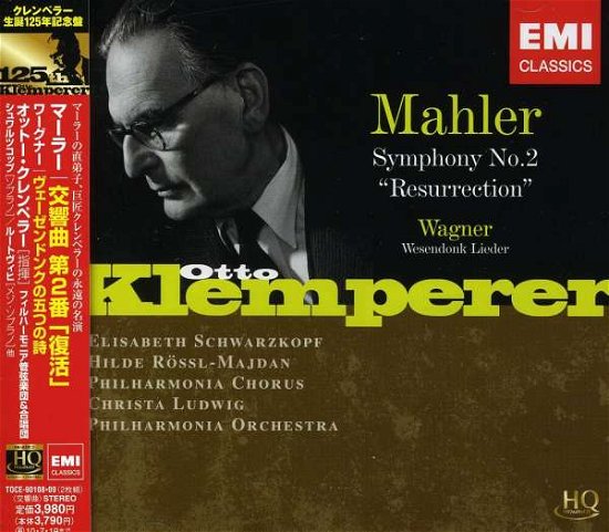 Mahler:symphony No.2 - Otto Klemperer - Musiikki - TOSHIBA - 4988006877412 - keskiviikko 20. tammikuuta 2010