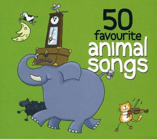 Cover for 50 Favourite Animal Songs / Various (CD) (2012)