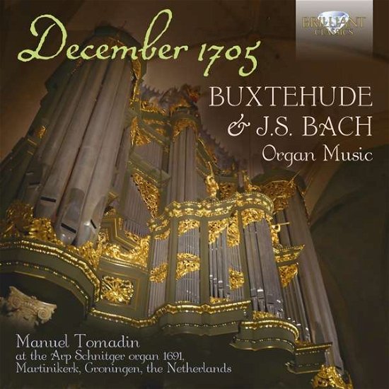 Cover for Buxtehude / Tomadin · December 1705 (CD) (2021)