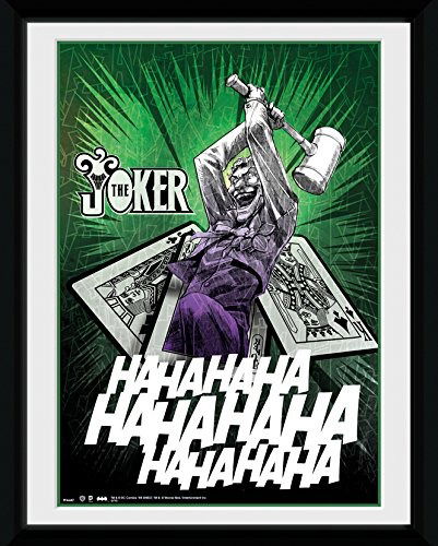 Cover for Dc Comics: Batman Comic · Dc Comics: Batman Comic - Joker Cards (Stampa In Cornice 20x15 Cm) (MERCH)