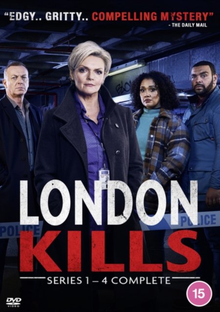 Cover for London Kill S14 · London Kills Series 1 to 4 (DVD) (2023)