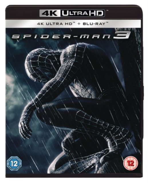 Cover for Spider-man 3 (4k Blu-ray) · Spider-Man 3 (4K Ultra HD) (2019)