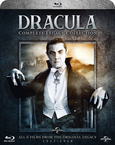 Cover for Dracula - The Complete Legacy Collection (6 Films) (Blu-ray) (2017)