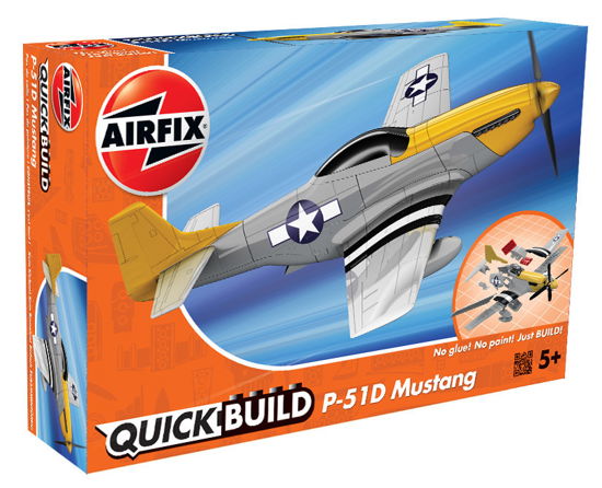 Quickbuild P-51d Mustang - Airfix - Merchandise - Airfix-Humbrol - 5055286628412 - 