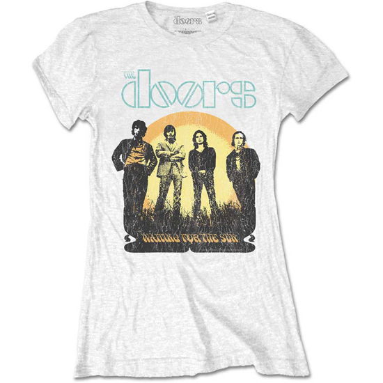 Cover for The Doors · The Doors Ladies T-Shirt: Waiting for the Sun (T-shirt) [size S] [White - Ladies edition]