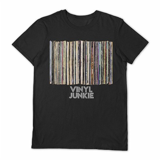 Cover for Vinyl Junkie · Vinyl Junkie Black X Large T Shirt (T-shirt) [size XL]