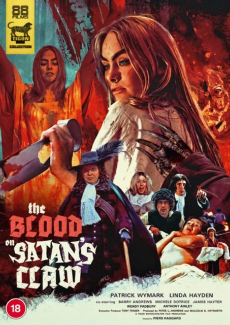 Blood On Satans Claw - Piers Haggard - Movies - 88Films - 5060710972412 - March 25, 2024