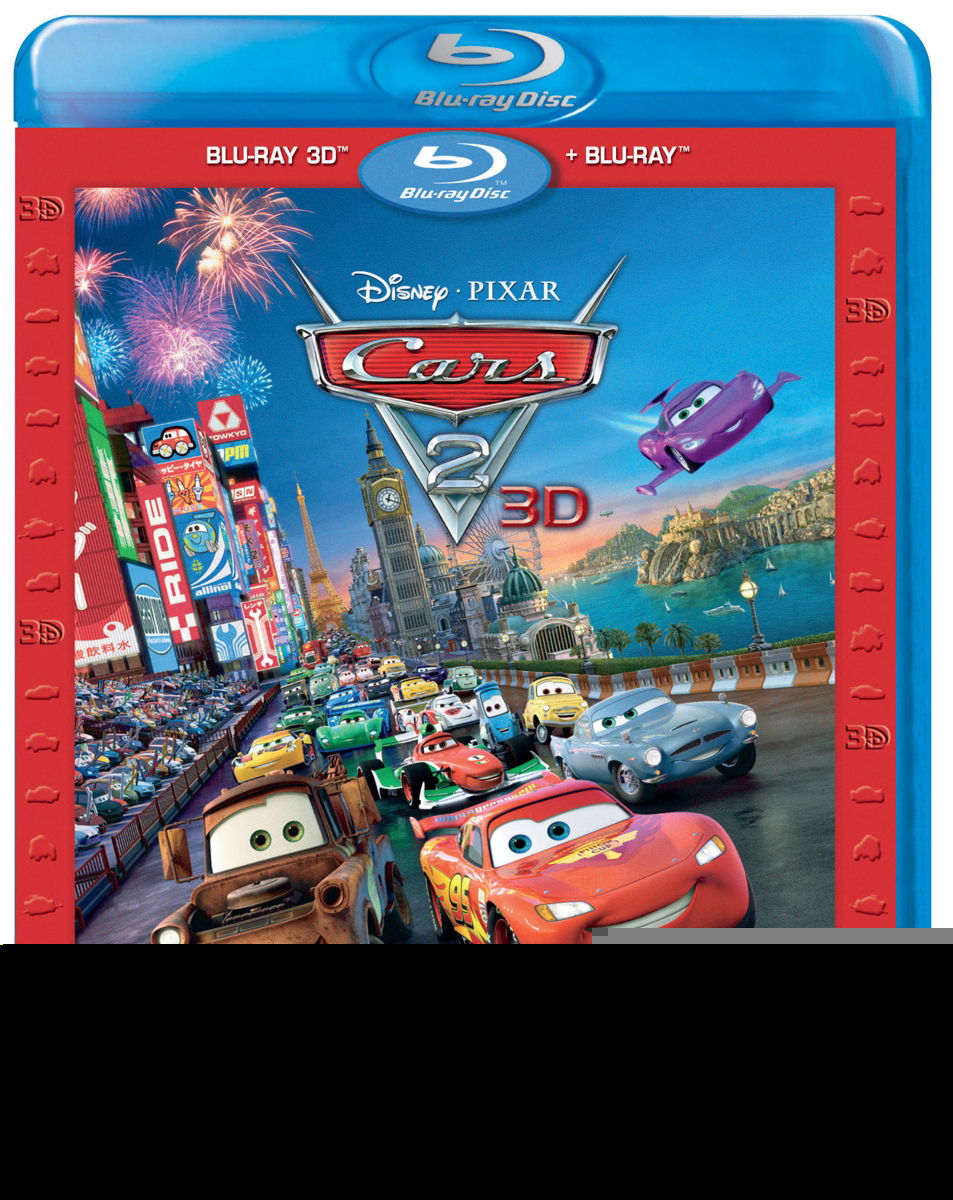 Cars 2 3d 2d blu ray Blu ray