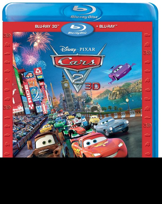 Cover for Cars 2 3d+2d/blu-ray (Blu-ray)