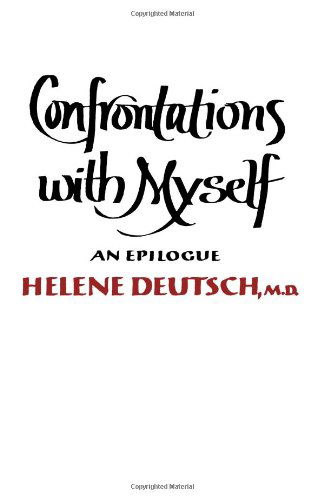 Helene Deutsch · Confrontations with Myself: An Epilogue (Pocketbok) (2024)