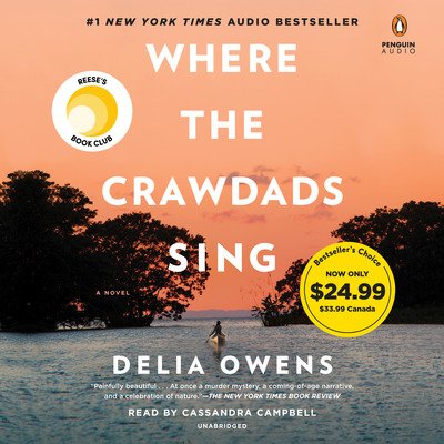 Cover for Delia Owens · Where the Crawdads Sing (Hörbok (CD)) (2019)