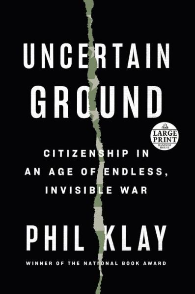 Cover for Phil Klay · Uncertain Ground (Pocketbok) (2022)