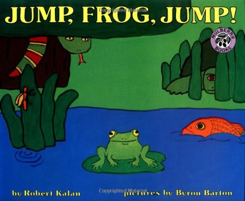 Jump Frog Jump - Byron Barton - Książki - HarperCollins Publishers Inc - 9780688092412 - 26 października 1989