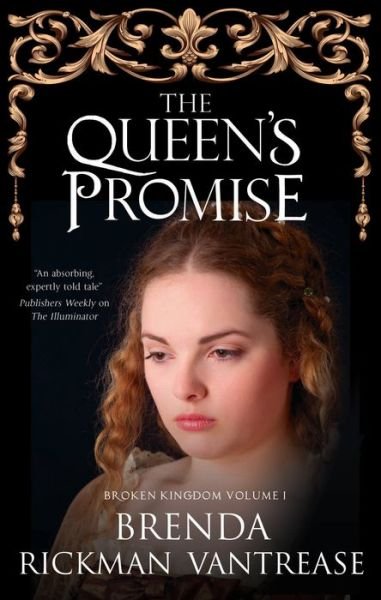 Cover for Brenda Rickman Vantrease · The Queen's Promise - The Broken Kingdom series (Gebundenes Buch) [Main - Large Print edition] (2018)