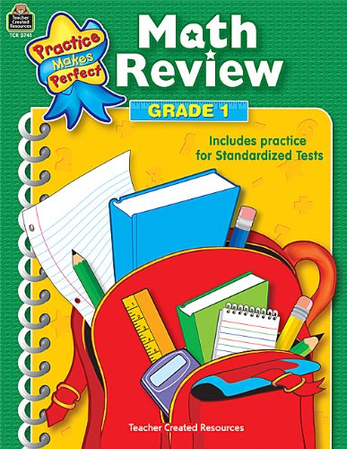 Cover for Mary Rosenberg · Math Review Grade 1 (Practice Makes Perfect (Teacher Created Materials)) (Paperback Book) (2004)