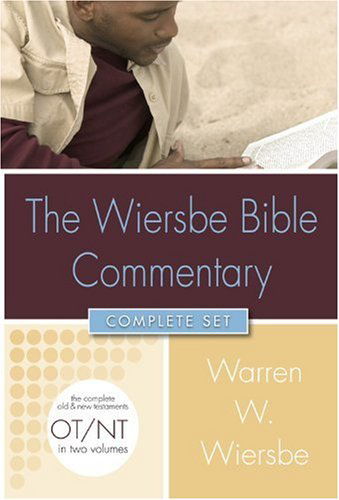 Cover for Dr Warren W. Wiersbe · The Wiersbe Bible Commentary 2 Vol Set (Hardcover Book) [New edition] (2007)