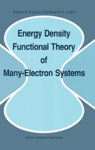 Eugene S. Kryachko · Energy Density Functional Theory of Many-Electron Systems - Understanding Chemical Reactivity (Hardcover Book) [1990 edition] (1990)