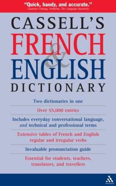 Cover for Continuum · French-English Dictionary: Rack Size (N/A) (2000)