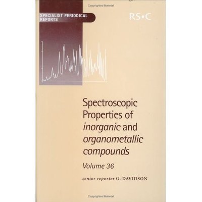 Cover for Royal Society of Chemistry · Spectroscopic Properties of Inorganic and Organometallic Compounds: Volume 36 - Specialist Periodical Reports (Hardcover Book) (2003)