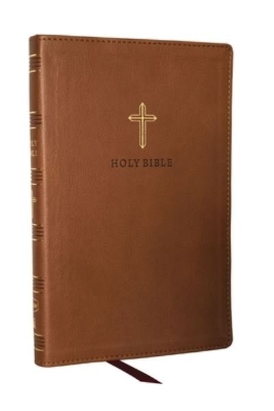 NKJV Holy Bible, Ultra Thinline, Brown Leathersoft, Red Letter, Comfort Print - Thomas Nelson - Bøker - Thomas Nelson Publishers - 9781400338412 - 11. april 2024