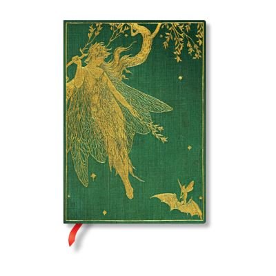 Olive Fairy (Lang’s Fairy Books) Midi Lined Softcover Flexi Journal (Elastic Band Closure) - Lang’s Fairy Books - Paperblanks - Bücher - Paperblanks - 9781439796412 - 1. August 2023