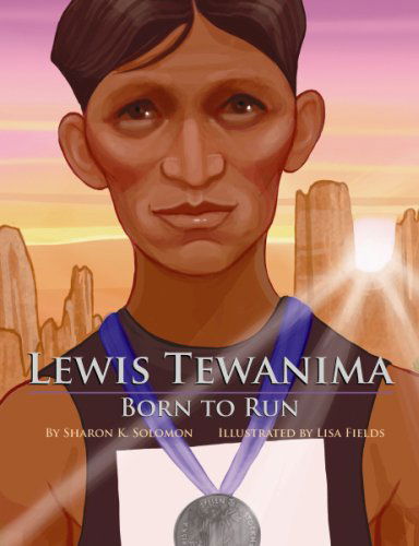 Cover for Sharon Solomon · Lewis Tewanima: Born to Run (Hardcover Book) (2014)