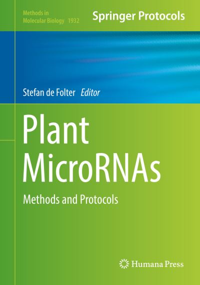 Cover for Plant MicroRNAs (Book) [1st ed. 2019 edition] (2019)