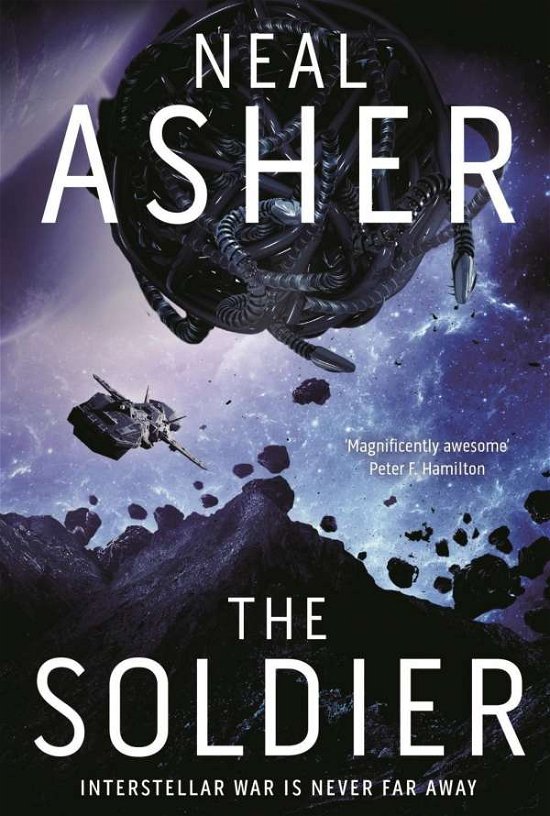 Cover for Neal Asher · The Soldier - Rise of the Jain (Paperback Bog) (2018)