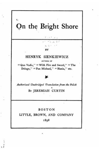 Cover for Henryk Sienkiewicz · On the Bright Shore (Paperback Book) (2016)