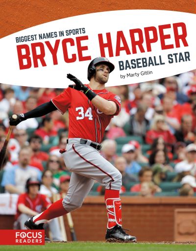 Cover for Marty Gitlin · Bryce Harper (Inbunden Bok) (2017)