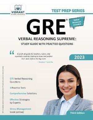Cover for Vibrant Publishers · GRE Verbal Reasoning Supreme (Book) (2022)