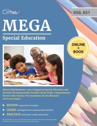 MEGA Mild / Moderate Cross Categorical Special Education and Severely Developmentally Disabled Study Guide - Cox - Books - Cirrus Test Prep - 9781637981412 - April 12, 2021