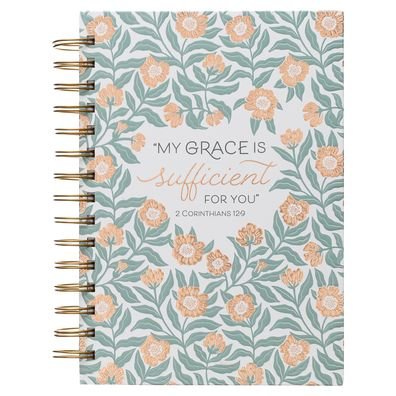 Cover for Christian Art Gifts · Large Wire Journal My Grace Is Sufficient for You (Hardcover bog) (2021)