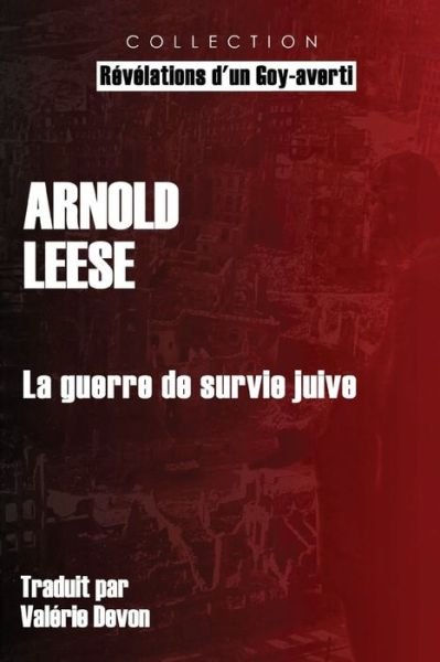 Cover for Arnold Leese · La guerre de survie juive (Paperback Book) (2017)