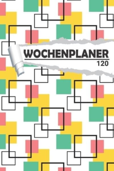 Cover for Aw Media · Wochenplaner abstrakt bunt (Taschenbuch) (2020)