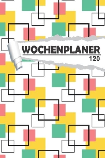 Cover for Aw Media · Wochenplaner abstrakt bunt (Taschenbuch) (2020)