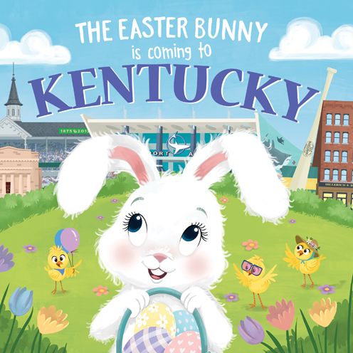 Cover for Eric James · The Easter Bunny is Coming to Kentucky (Inbunden Bok) (2020)