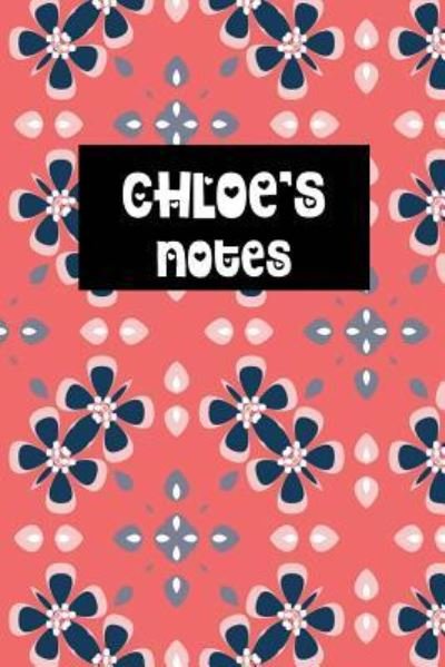Cover for Wj Journals · Chloe's Notes (Paperback Book) (2019)