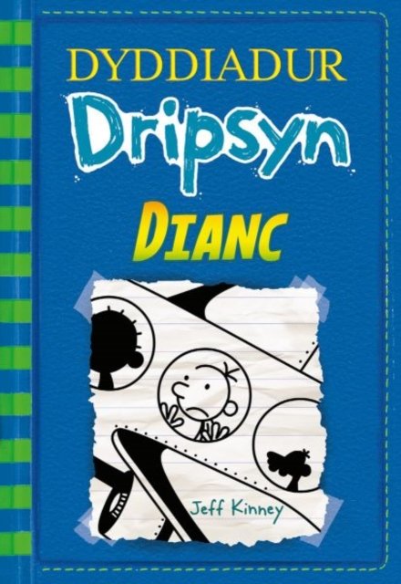 Cover for Jeff Kinney · Dyddiadur Dripsyn 12: Dianc (Paperback Bog) (2023)