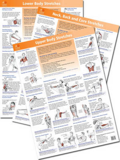 The Anatomy of Stretching Posters - Brad Walker - Fanituote - Lotus Publishing - 9781905367412 - torstai 10. tammikuuta 2013