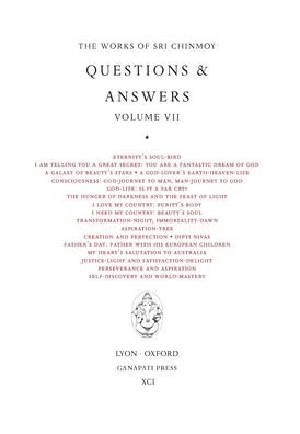 Cover for Sri Chinmoy · Sri Chinmoy: Answers VII (Gebundenes Buch) (2022)