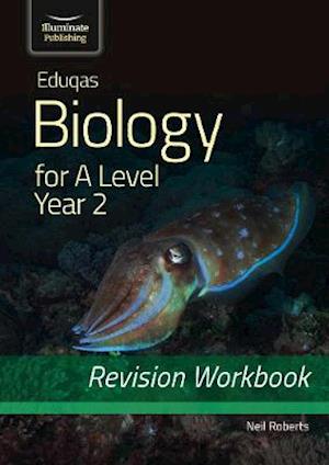 Cover for Neil Roberts · Eduqas Biology for A Level Year 2 - Revision Workbook (Paperback Book) (2022)