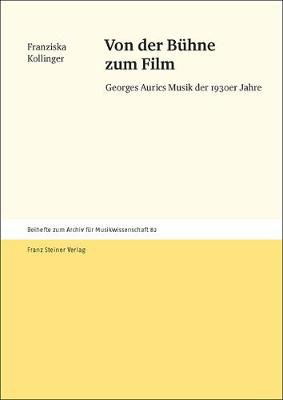 Cover for Kollinger · Von der Bühne zum Film (Book) (2019)