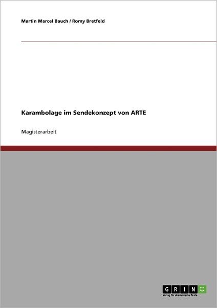 Cover for Bauch · Karambolage im Sendekonzept von A (Book)