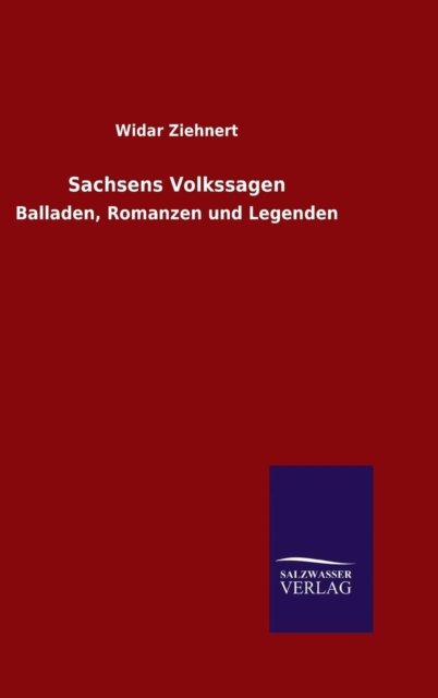 Cover for Ziehnert · Sachsens Volkssagen (Book) (2016)