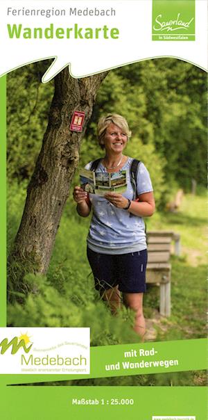 Wanderkarte Medebach - Verlag grünes Herz - Books - Verlag grünes Herz - 9783866369412 - July 20, 2022