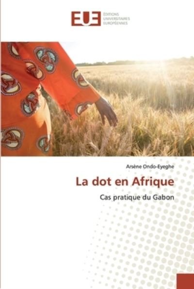 Cover for Ondo-Eyeghe · La dot en Afrique (Buch) (2020)