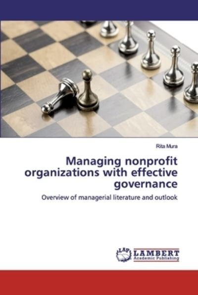 Cover for Mura · Managing nonprofit organizations w (Book) (2020)