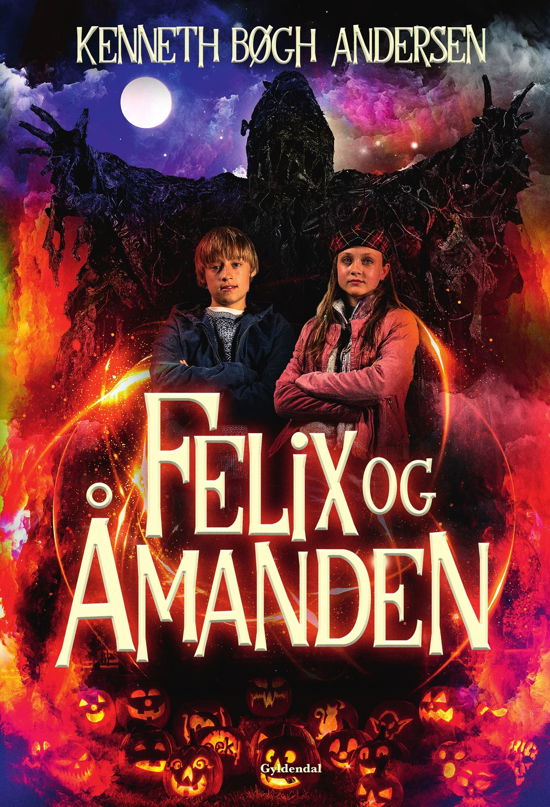 Cover for Kenneth Bøgh Andersen · Halloween: Felix og åmanden (Hardcover Book) [1. Painos] (2022)