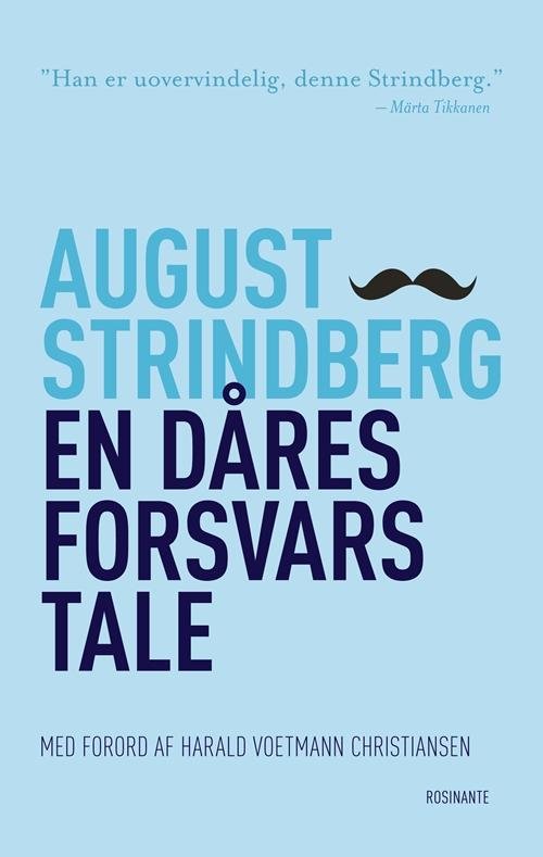 Cover for August Strindberg · Rosinantes Klassikerserie: En dåres forsvarstale (Hæftet bog) [1. udgave] (2015)